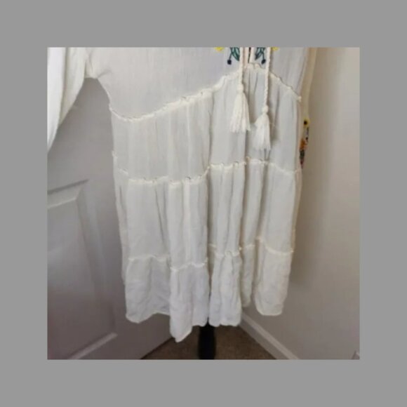 Free People Spell On You Embroidered Mini Dress Size XS - Picture 5 of 10